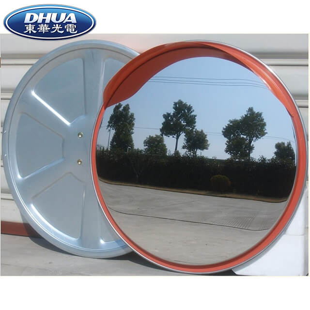 60cm Diameter Black Acrylic Convex Mirror For Indoor