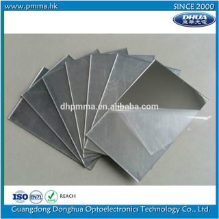 Plastic mirror sheet in different thickness and material