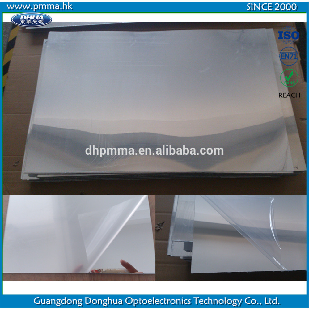 Plexiglass Mirror Sheet - Clear Extruded Mirror pelxiglass sheet