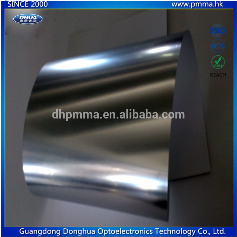 Reflective aluminium polycarbonate mirror plastic mirror 0.25mm-1.5mm
