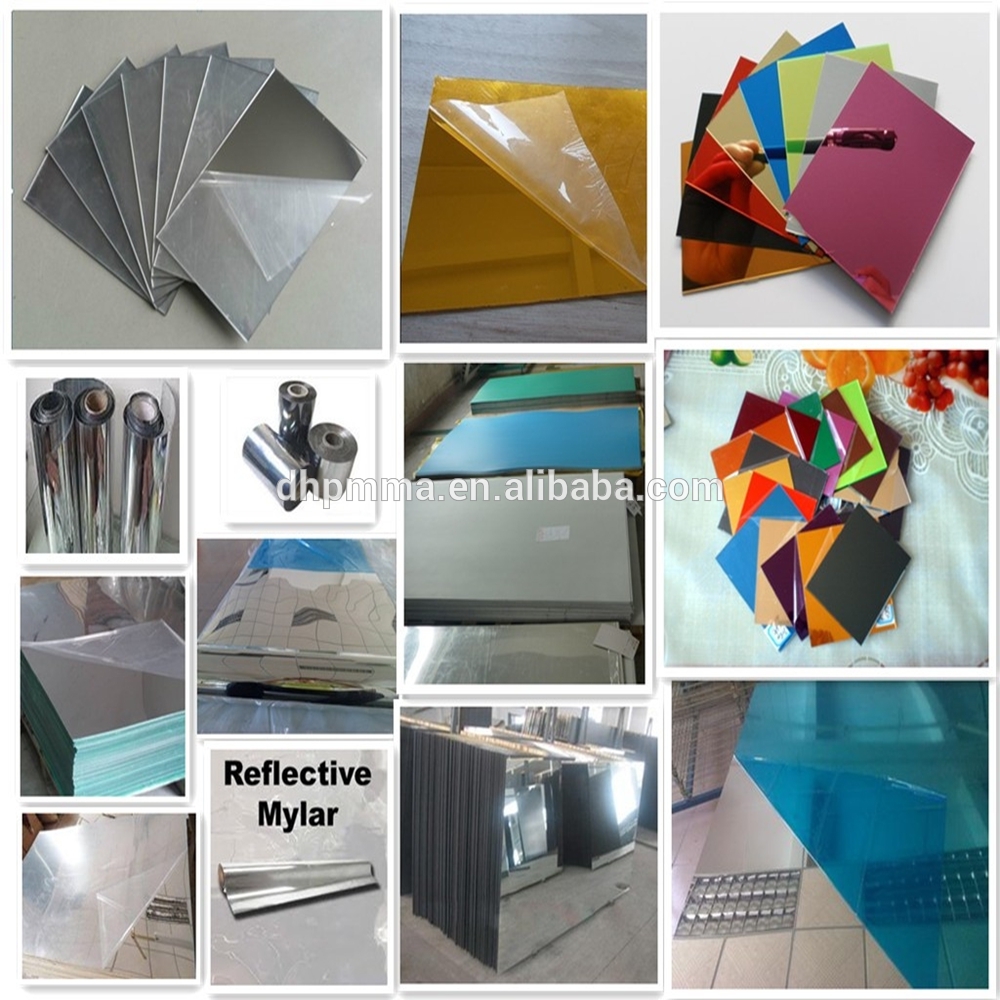 Plastic-Craft  Polystyrene Clear Mirror Sheet