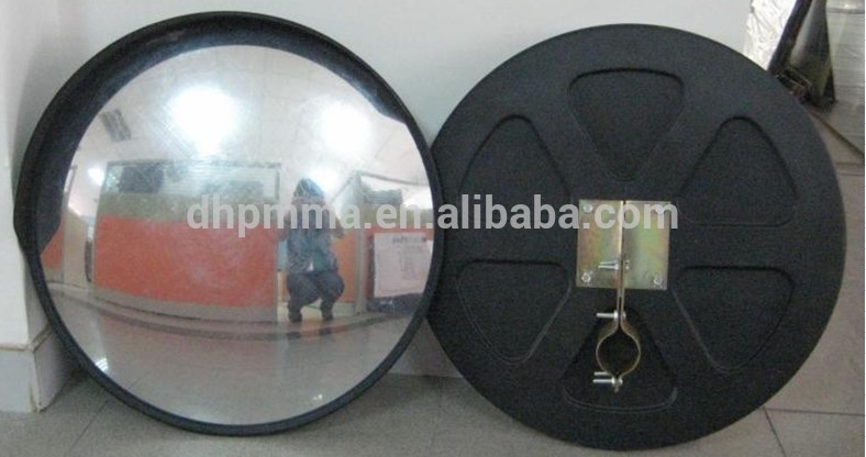 High Quality Outdoor Dia 600mm Roadway Acrylic Safety Convex Mirror On Wall