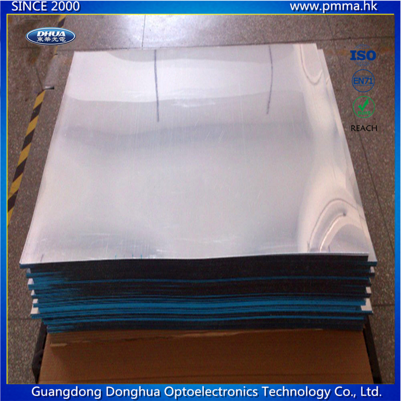 High Quality Polystyrene GPPS Mirror Sheet with Adhesive Backing Acrylic Mirror Sheet