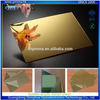 Acrylic Material Gold Mirror Acrylic Sheet Plastic Flexible Mirror Material 