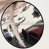 Round Roadway Traffic Safety Acrylic Convex Mirror Indoor Outdoor Use