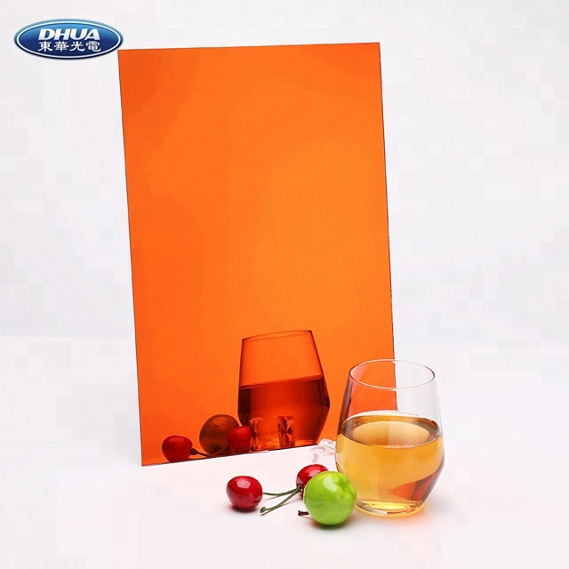 Plastic Thickness Colored Acrylic Mirror Sheet Wall