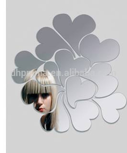 Horse Head Flexible Plastic PMMA Acrylic Mirror Wall Decals Removable Decals