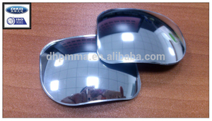 Decorative Small Size Custom Make Acrylic Plexiglass Convex Rearview Mirror for Car And Toy