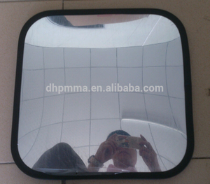 Large Square Wall Safety Convex Wall Mirror Indoor Examples