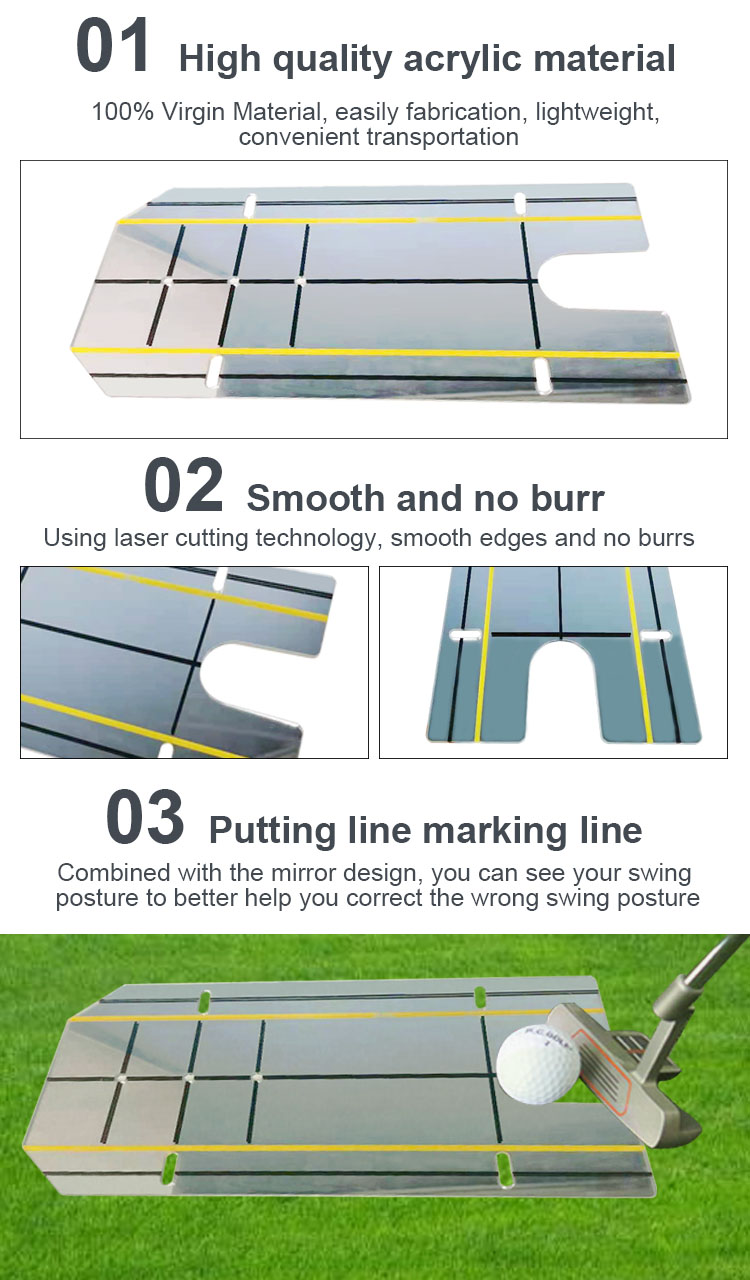 Golf Putting Alignment Mirror